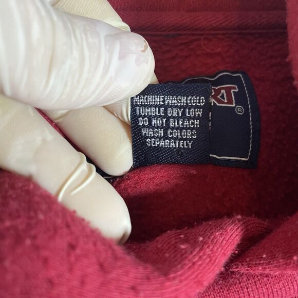 ALABAMA CRIMSON TIDE HOODIE MEN'S LARGE JANSPORT NCAA ACTIVEWEAR COLLEGIATE RED - Picture 4 of 5